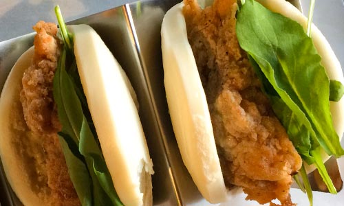 Buttermilk Fried Chicken Bao