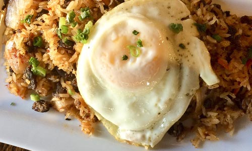 Kimchi Beef Fried Rice