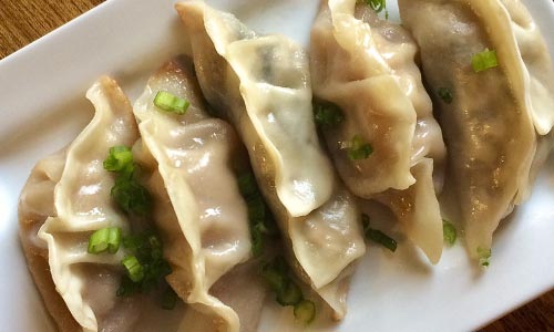Veggie Pot Stickers