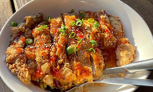 Crispy Porkchop Rice